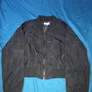 Black Bomber Jacket